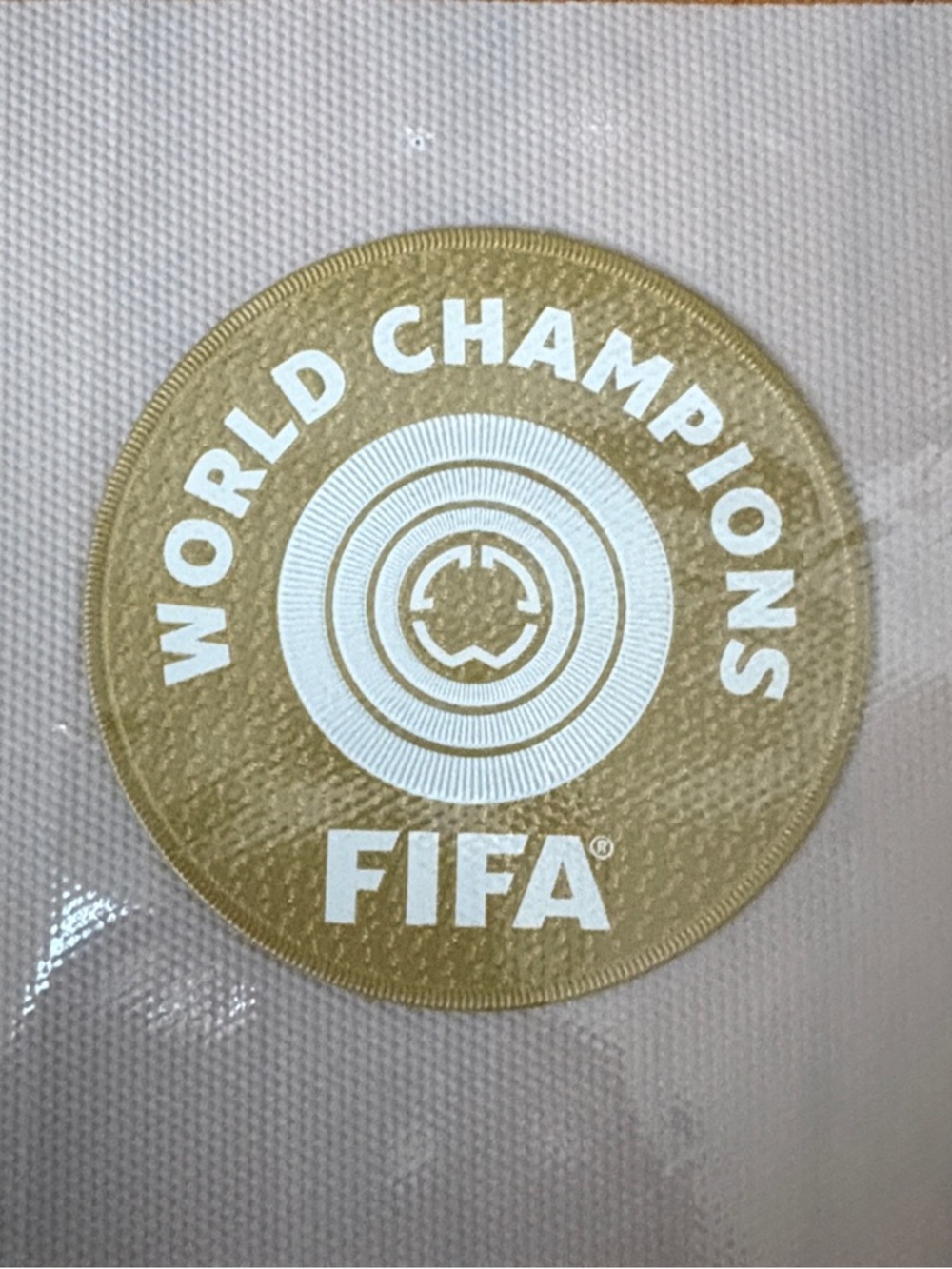World Champions Gold Emblem Decal